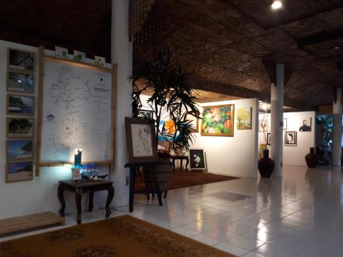 ロビー, ラ ビダ ホステル (La Vida Hostel) in ババック ディストリクト