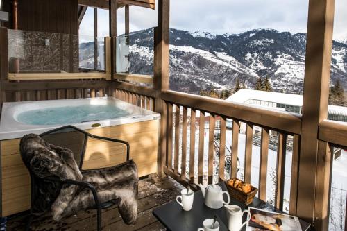 Balcony/terrace, Yellowstone Lodge by Alpine Residences in La Tania