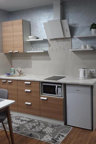 Однокомнатная квартира-студия. Новострои, центр города.