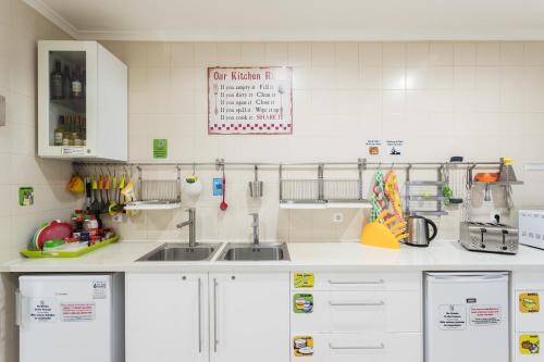 Bếp, Lisboa Central Hostel in Lisbon