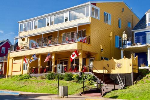 A szálláshely kívülről, Rum Runner Inn in Lunenburg (NS)