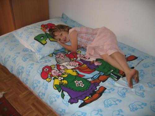 1 double bed, 2 twin beds