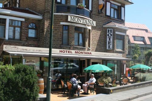 balkon/taras, Hotel Montana in De Panne