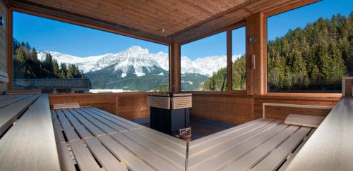 Sauna, Tirol Lodge in Ellmau