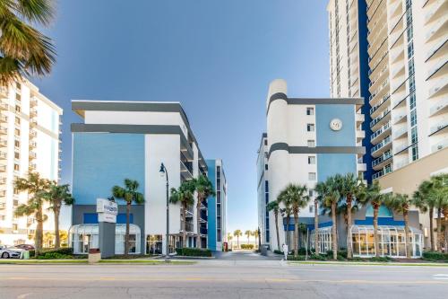 Boardwalk Beach Resort Condo w Oceanfront Balcony Over view