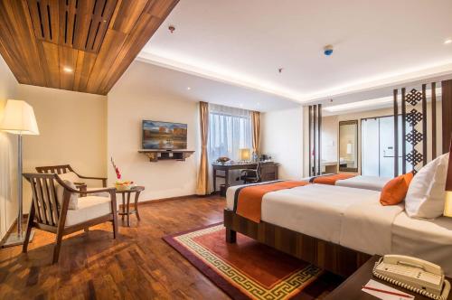 Shower, Ramada by Wyndham Kathmandu Dhumbarahi in Maharajgunj