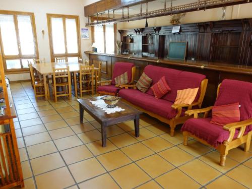 共用Lounge/電視區, Casa Rural El Molino de Alocen in 薩塞東