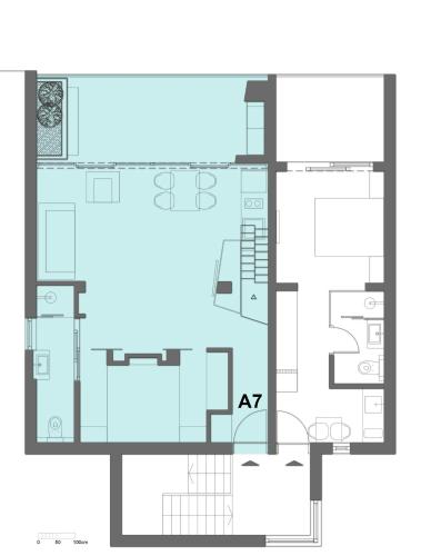 Deluxe One-Bedroom Apartment with Sea View image 3