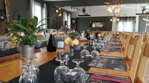 Ēdiens un dzērieni, Logis hotel restaurant Auberge de l'Espinouse in Fraisse-sur-Agout