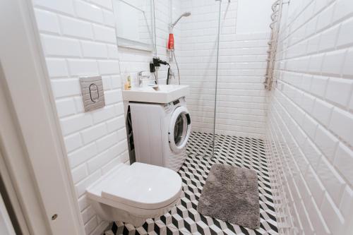 Stylish Latvian-Style Studio Apartment Near City Center, Parks, Cafés & Public Transit, Riga (fotografie 8)