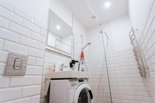 Stylish Latvian-Style Studio Apartment Near City Center, Parks, Cafés & Public Transit, Riga (fotografie 10)