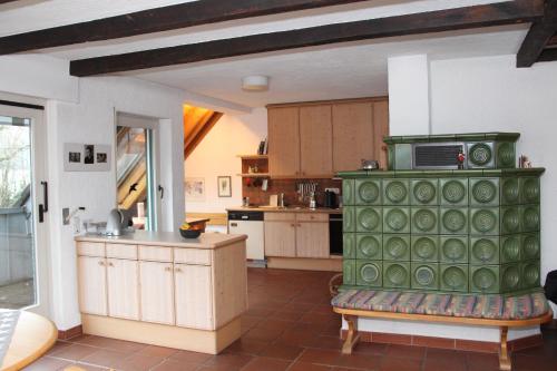 廚房, Ferienhaus "Alte Mühle" (Ferienhaus "Alte Muhle") in 威爾