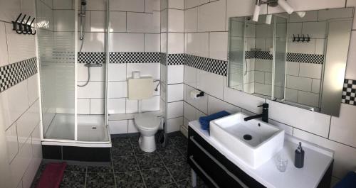 Bathroom, Pension Lume in Oberraden