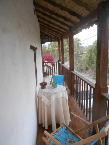Erkély/terasz, Estancia El Sol in Sachica