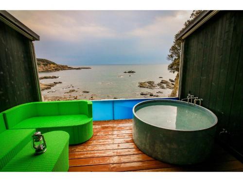 Japanese-Style Standard Room with Open-Air Bath and Sea View - Ground Floor