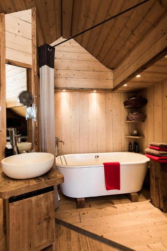 kopalnica, Hotel La Bergerie in Morzine