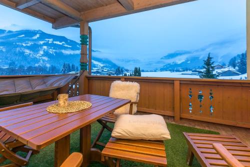 Balkon/terasa, Villa Haidacher Relax & Lifestyle Apartments in Zell am Ziller