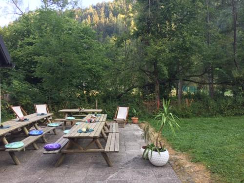 花園, 尼卡青年旅舍 (Youth Hostel Nika) in 克朗傑斯卡哥拉