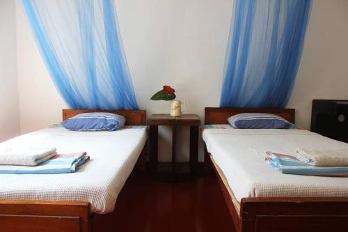1 double bed
