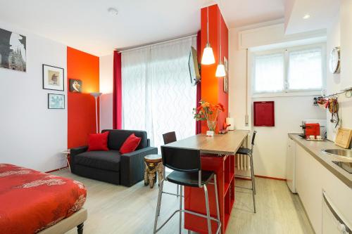 Appartamento Rosso a Milano, vicino allo IEO, Milán (fotografie 5)