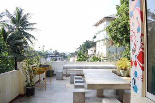 Buitenkant, Kandy Backpakers Hostel in Kandy