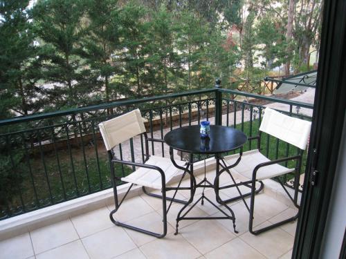 ระเบียง/ชานเรือน, Castle View Studios in พาราเลียน แอสทรอส