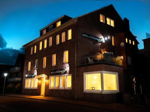 Vista exterior, Hotel-Pension Peterhof in Juist