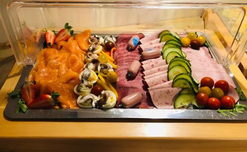 Ēdiens un dzērieni, Hotel garni Seeluft Büsum (Hotel garni Seeluft Busum) in Busuma