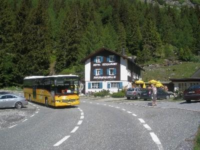  Rhonequelle, Pension in Oberwald bei AllʼAcqua Ospizio