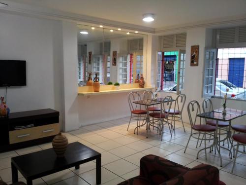 صالة مشتركة/ منطقة التلفزيون, Pousada do Forte Recife in Sao Jose