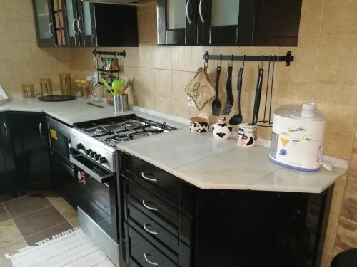 кухня, Guest House Host O Morro in Файа Хорта