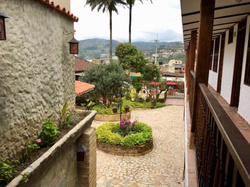 Balkons/terase, Hotel Casona del Virrey in Moniquira