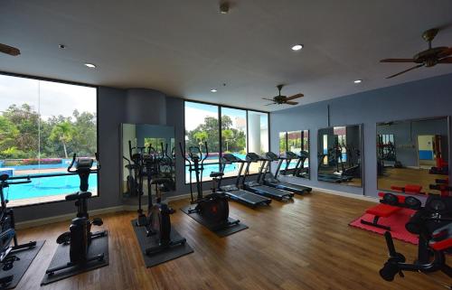 Fitness center, Loei Palace Hotel in Loei