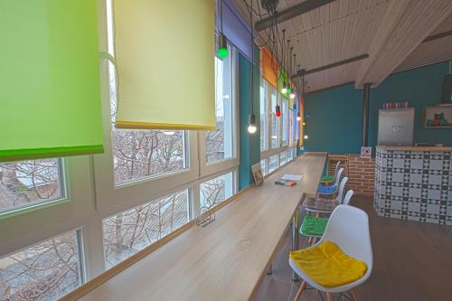 gedeelde lounge/tv-ruimte, Dream Hostel Odessa in Odessa