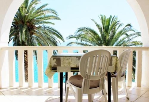  Apartment in Brist with Seaview, Loggia, Air condition, WIFI (3772-5) in Brist