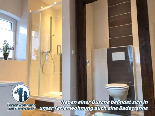 Ferienwohnung "Am Kletterfelsen" in Krauschwitz