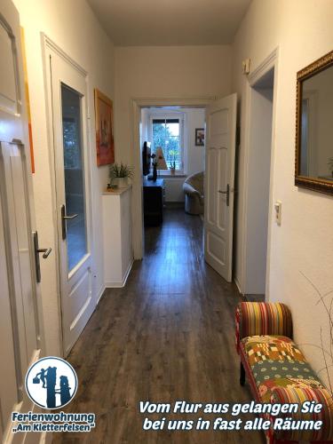 Iekārtas, Ferienwohnung "Am Kletterfelsen" in Krauschwitz