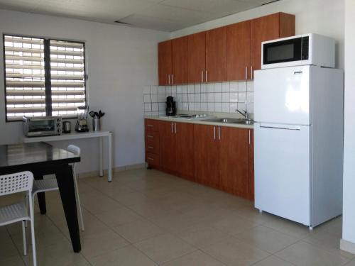 Dapur, Urban Terrace Apartment in San Juan in Hato Rey Norte