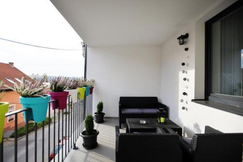 Balcony/terrace, ONE Luxury Suites Eger in Eger