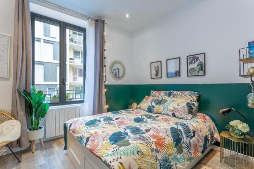 B&B Lyon - Les Cocons Emeraude et Fleuri - Bed and Breakfast Lyon