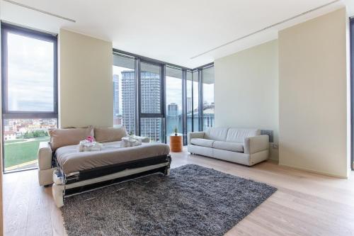 Stylish elegant Apartment in Torre Solaria with exclusive Milan's view, Milán (fotografie 10)