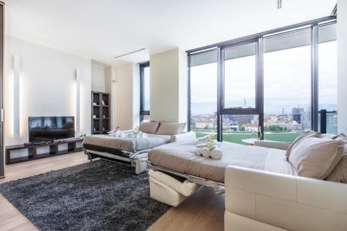 Stylish elegant Apartment in Torre Solaria with exclusive Milan's view, Milán (fotografie 8)