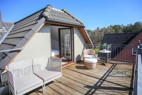 Balcony/terrace, Ferienwohnung Wieben in Sankt Peter-Ording City Center