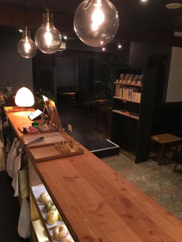 Bar/lounge, Hokkaido Bed & Bagel in Eniwa
