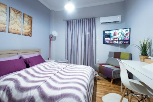 Cozy and modern studio, Афины