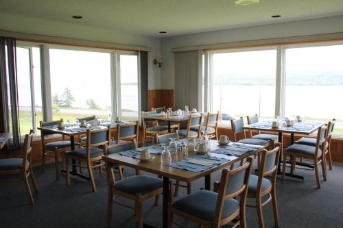 Étterem, Cabot Trail Motel in Baddeck (NS)