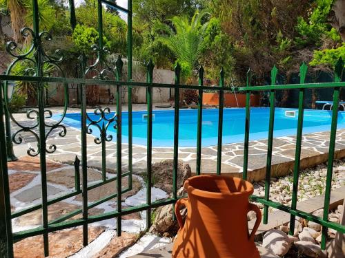 Dārzs, Ancient Olympia Luxury Pool Villa Palace 4Bedroom in Flokas (Olympia)