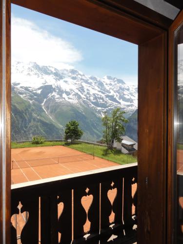 Erkély/terasz, Sportchalet Murren in Murren Városközpont