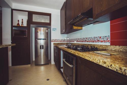 Kitchen, Summer House Inn San Andres in San Andres Island