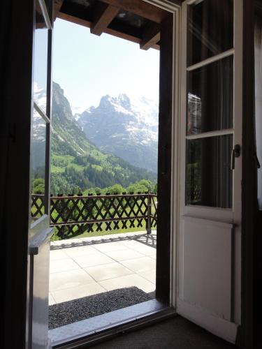 Superior Double Room with Balcony and Eiger View